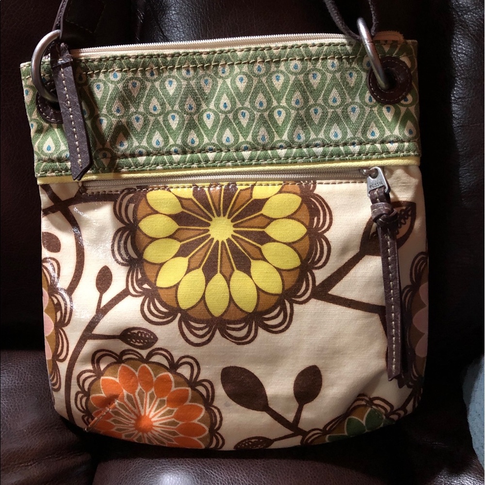Fossil Keeper Bag Floral Print